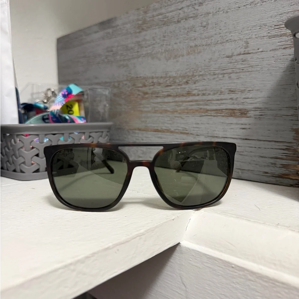 Burberry Men's Square Sunglasses in Tortoise Frame